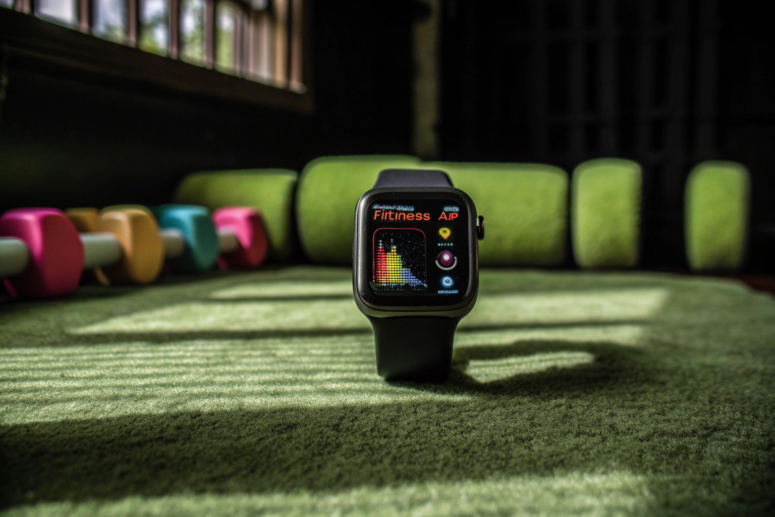 Smartwatch beim Training