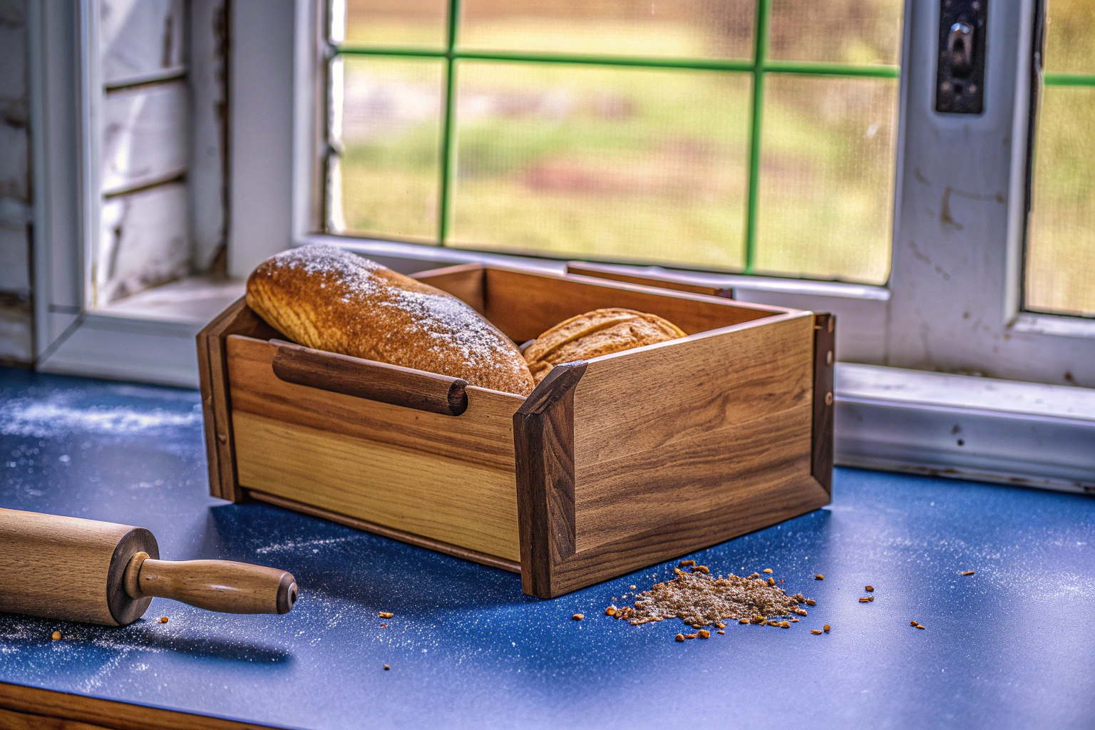 Brotkasten aus Holz