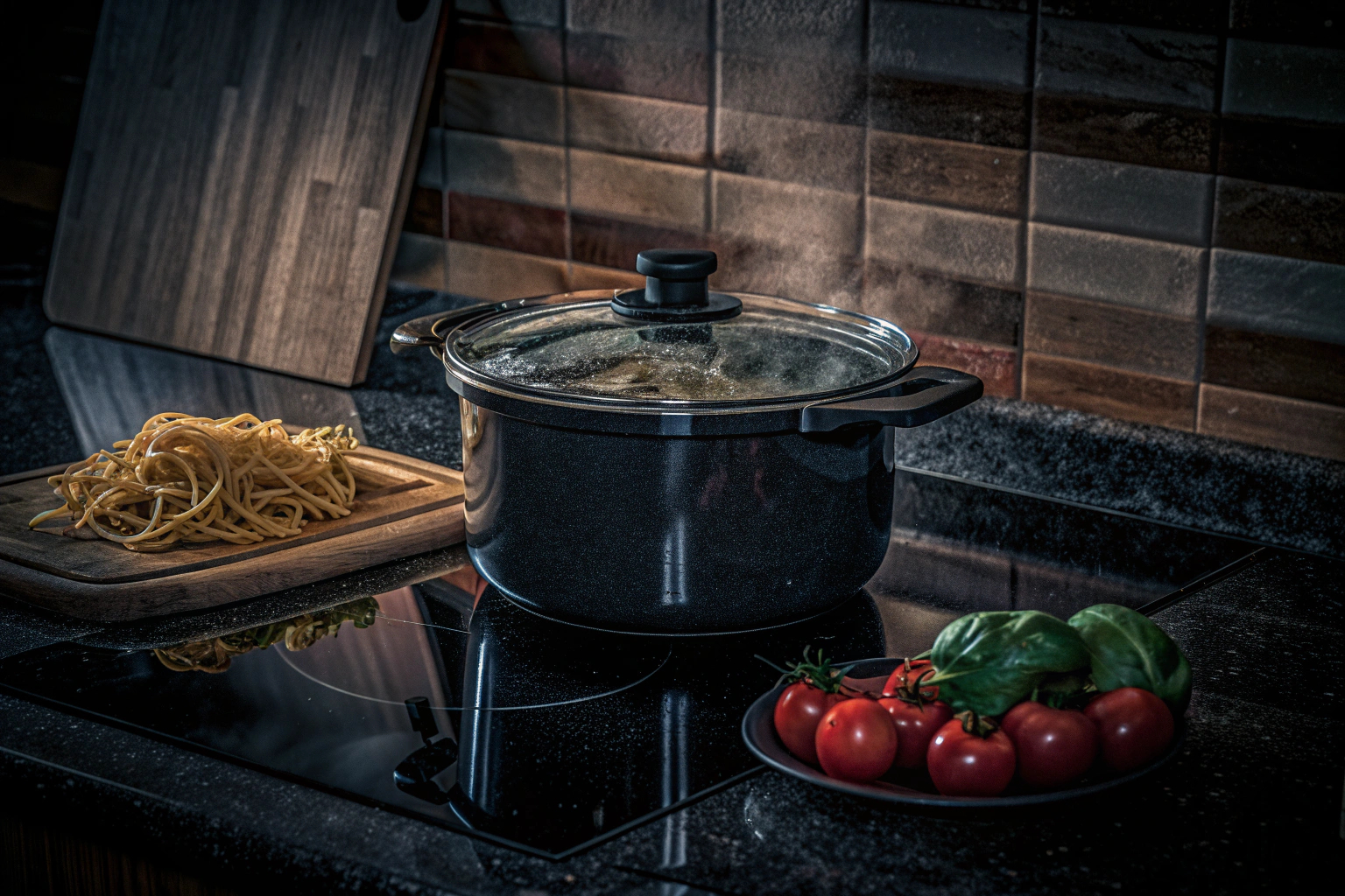 Elektrischer Pastapot