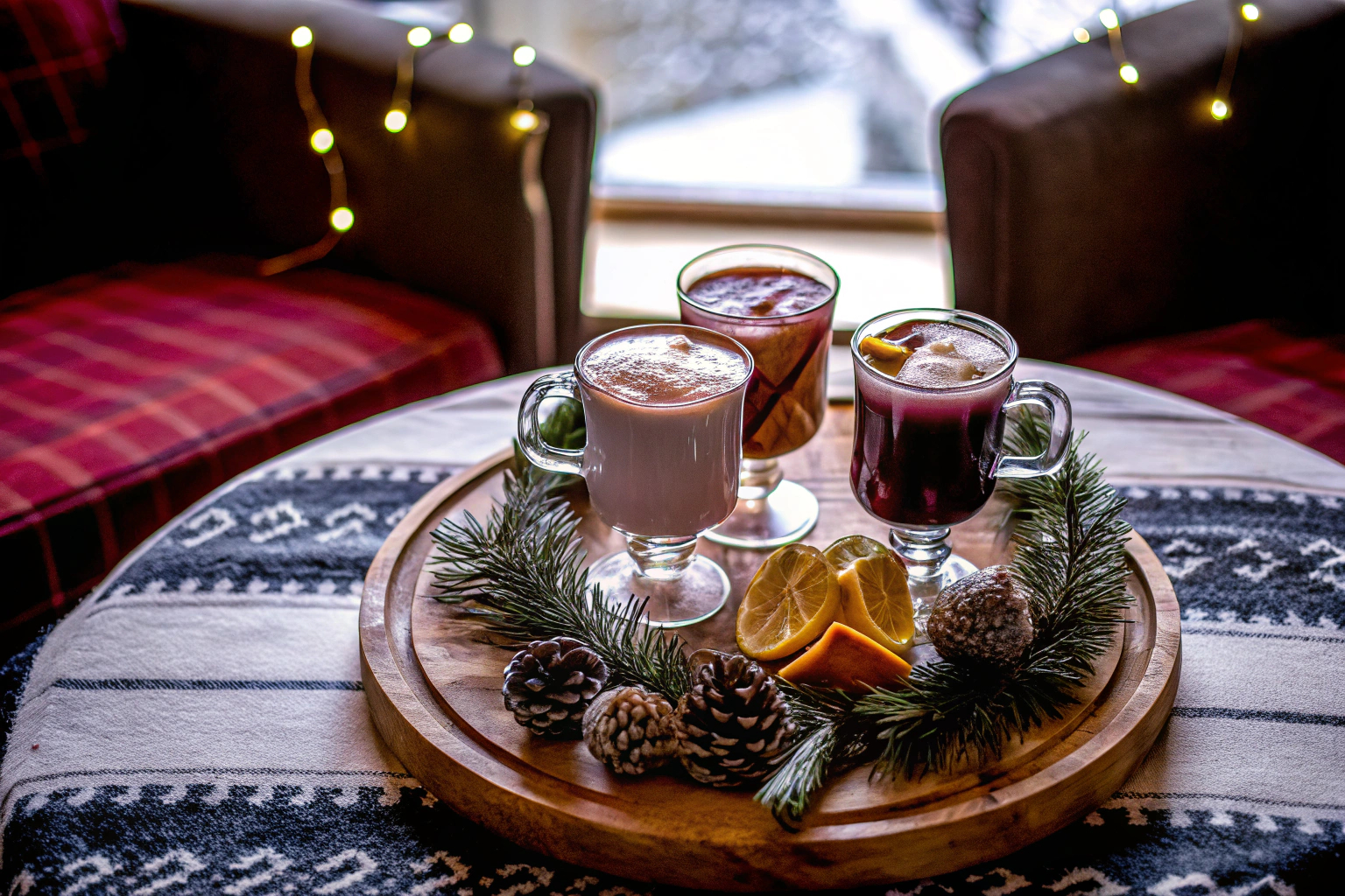 Weihnachtsfeier Getränke