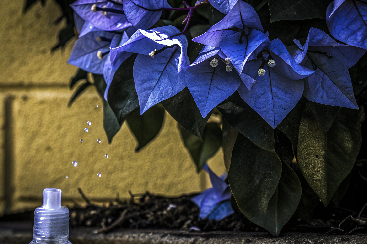 Düngen einer Bougainvillea