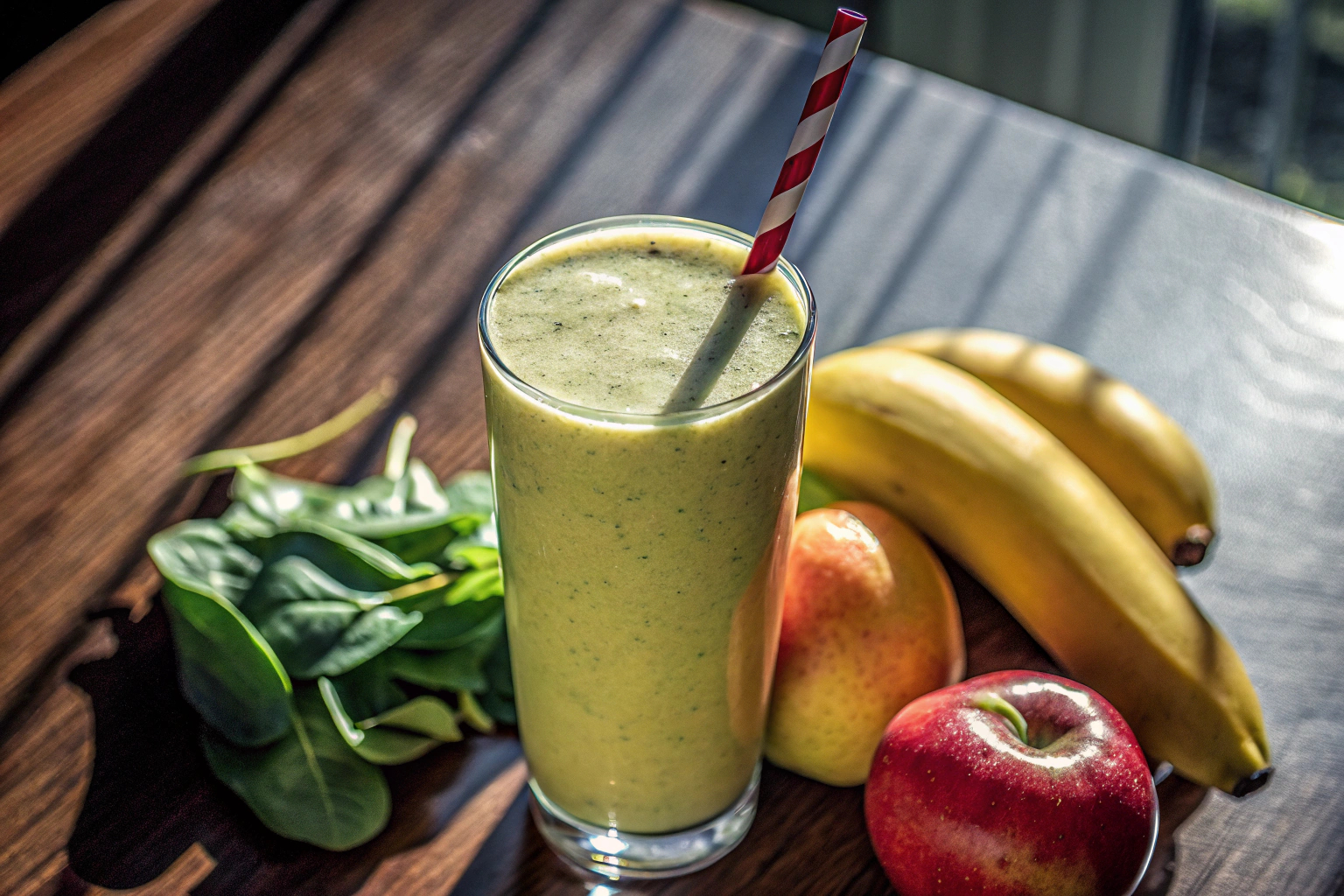 Frischer grüner Smoothie
