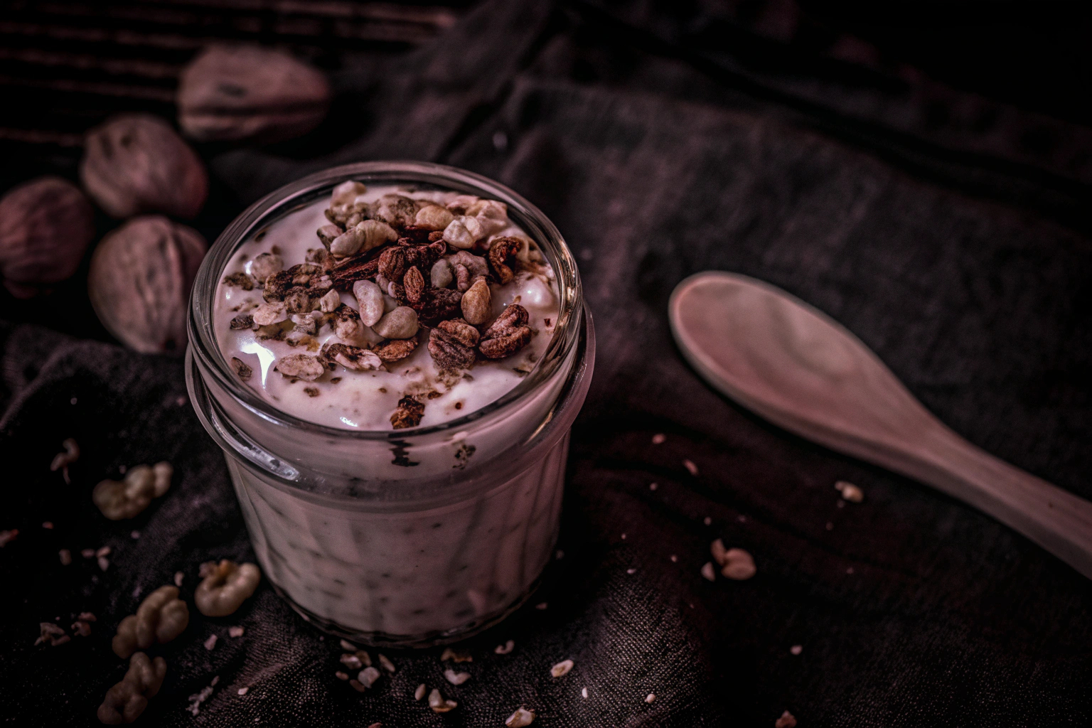 Joghurt mit Toppings