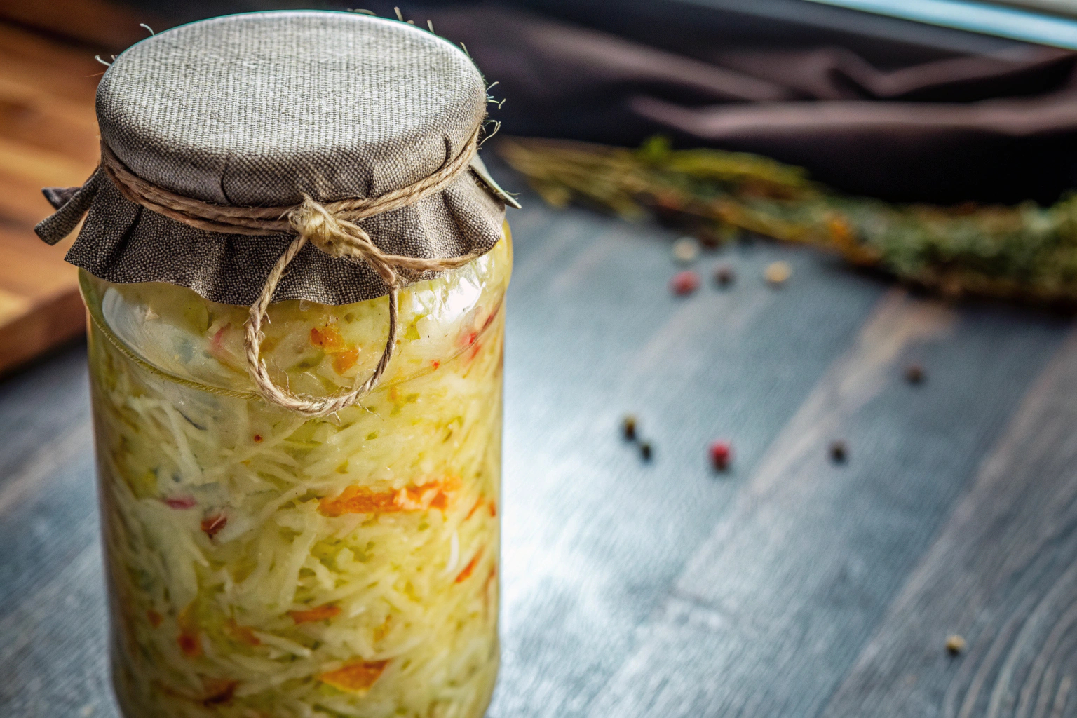 Selbstgemachtes Sauerkraut