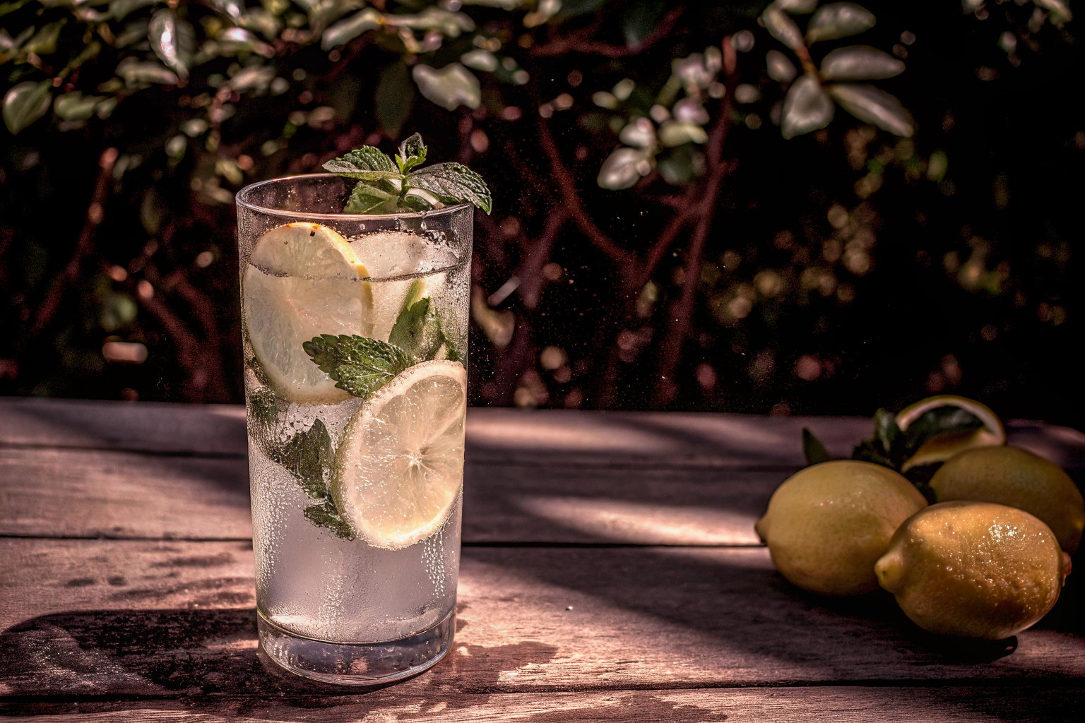 Erfrischendes Getränk im Sommer