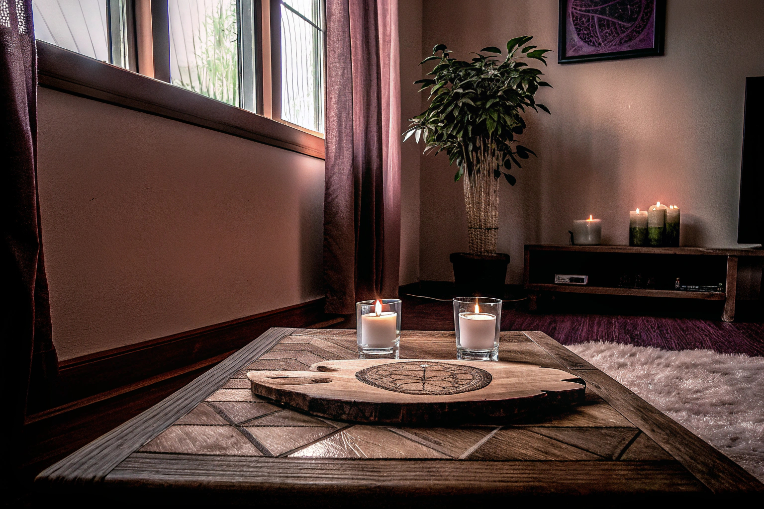 Feng Shui Elemente in einem Raum