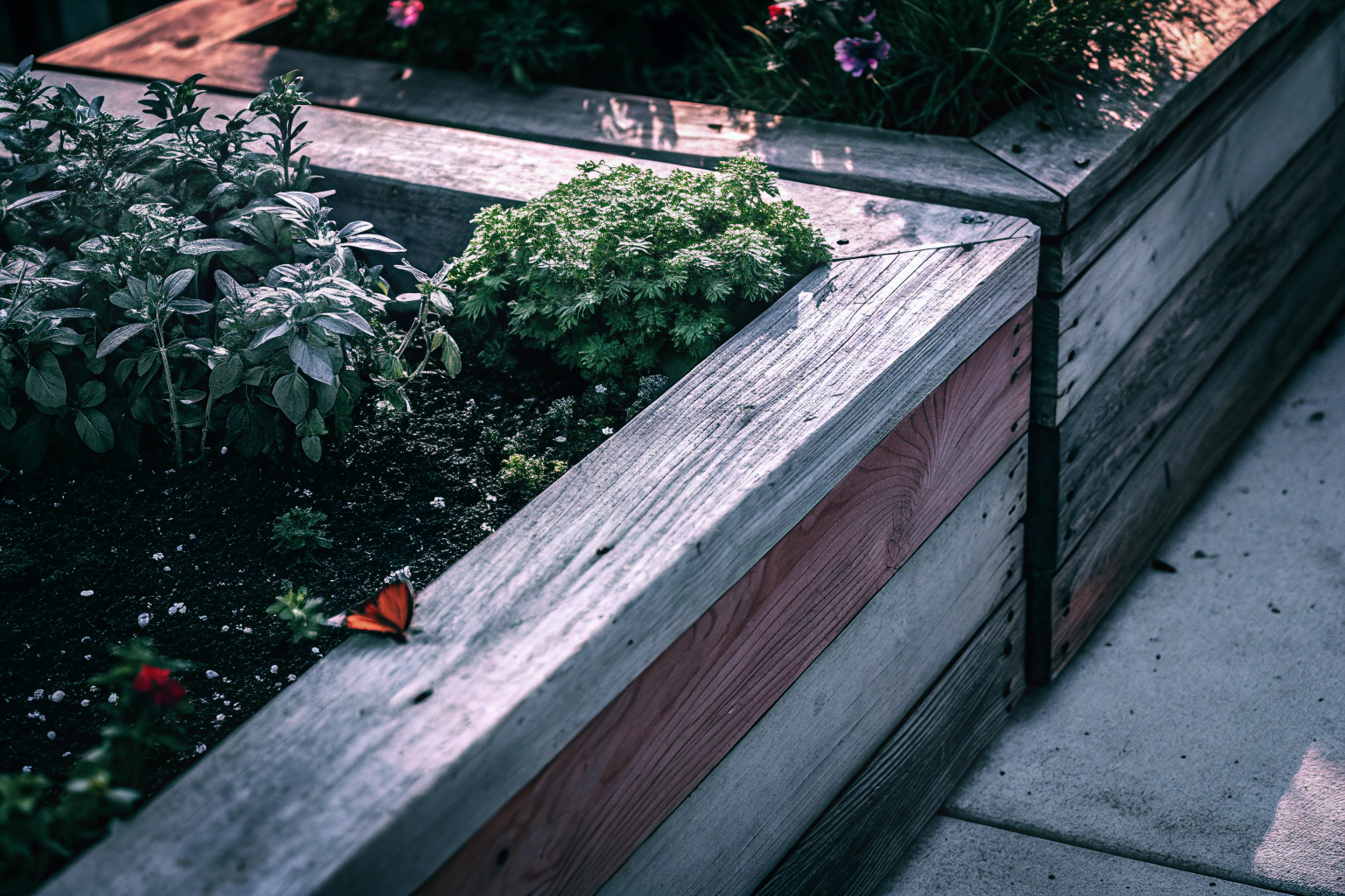 Upcycling Hochbeet