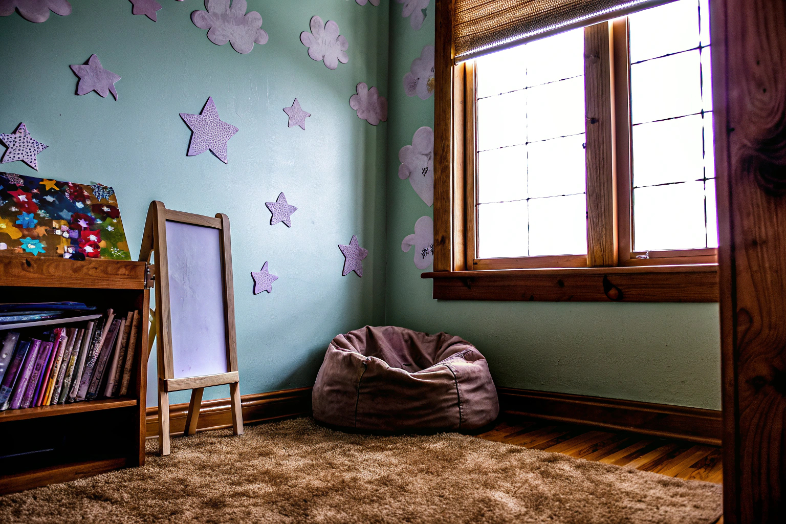 Kinderzimmer mit Pastellfarben