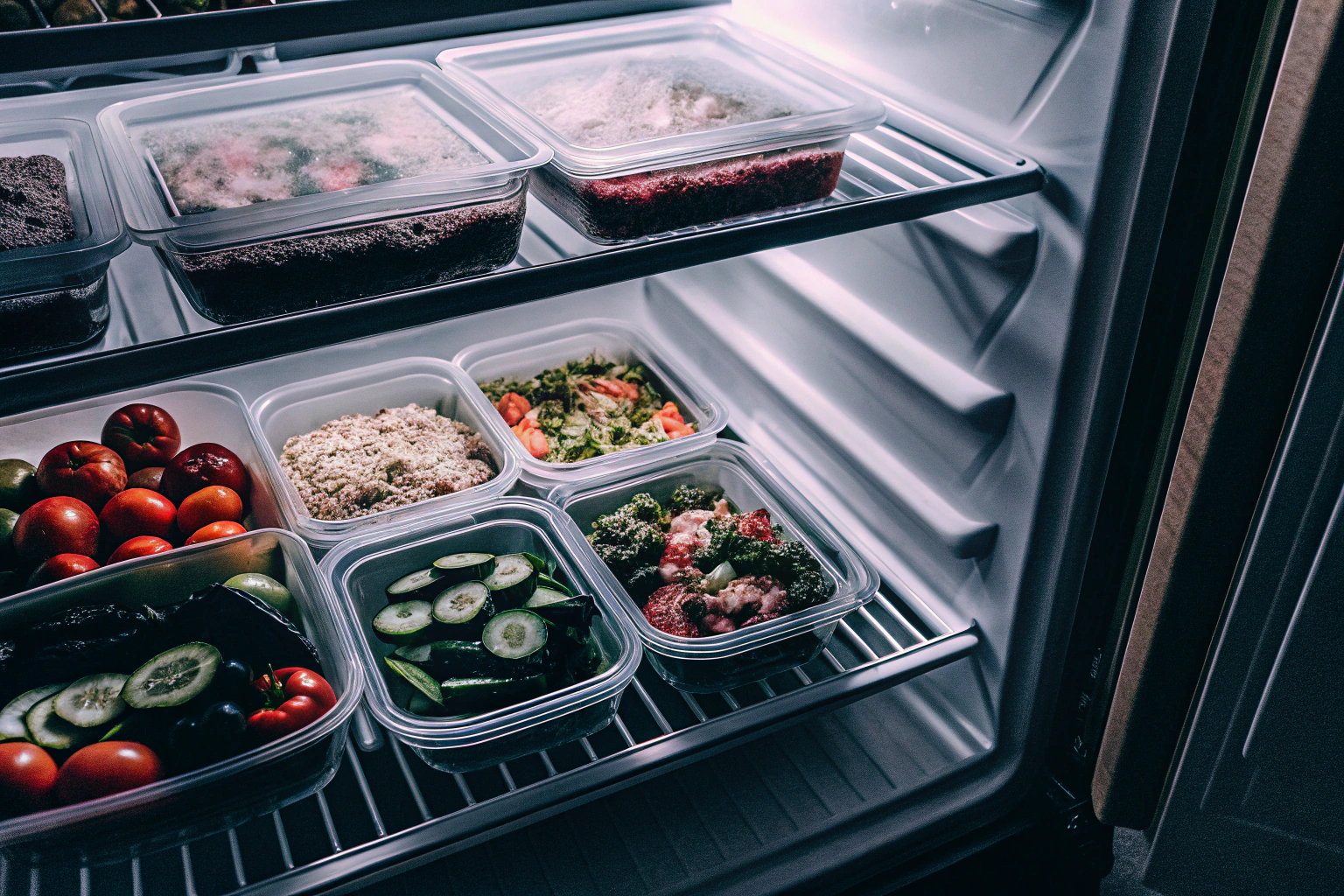 Meal Prep im Kühlschrank