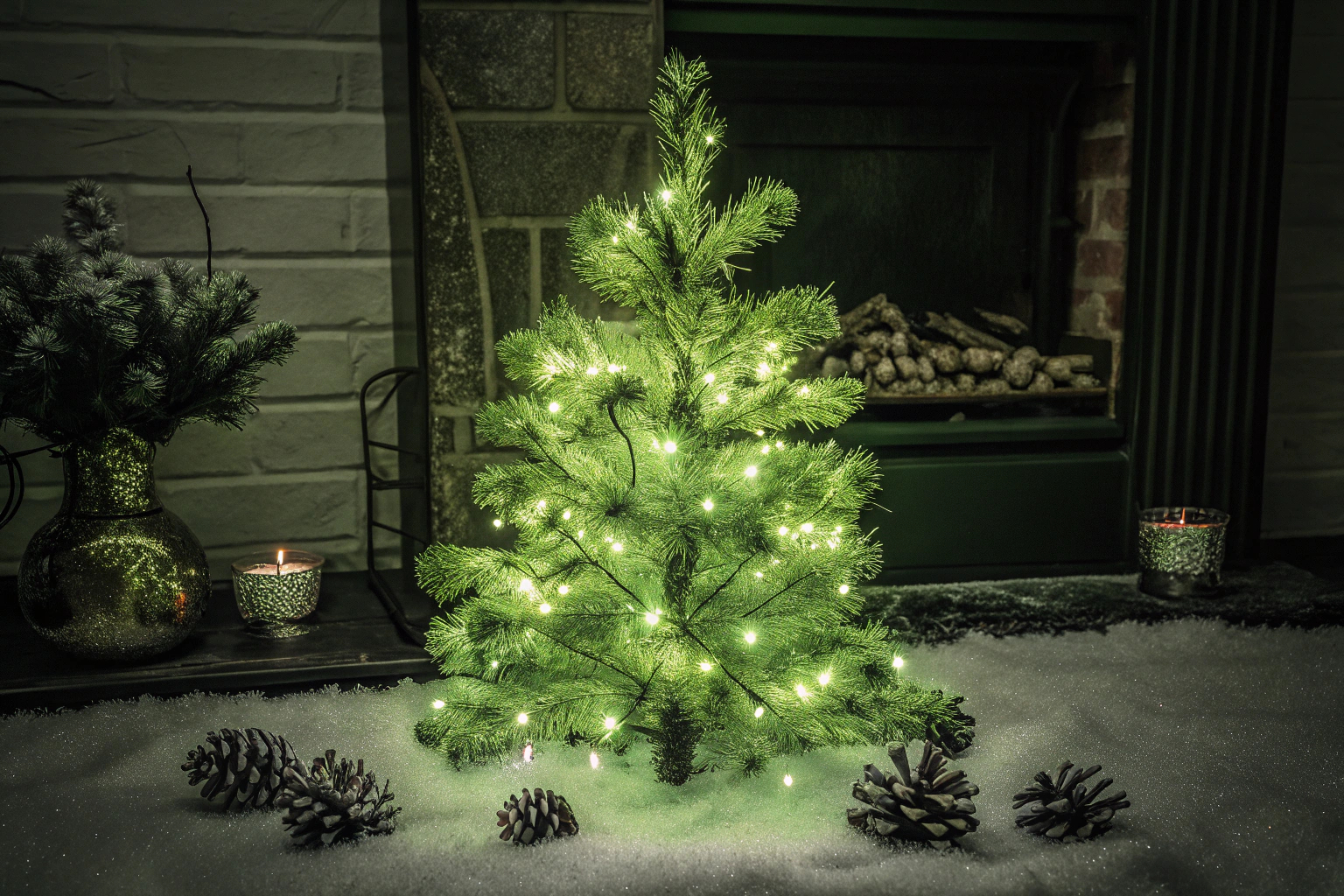 LED-Baum Winterdeko