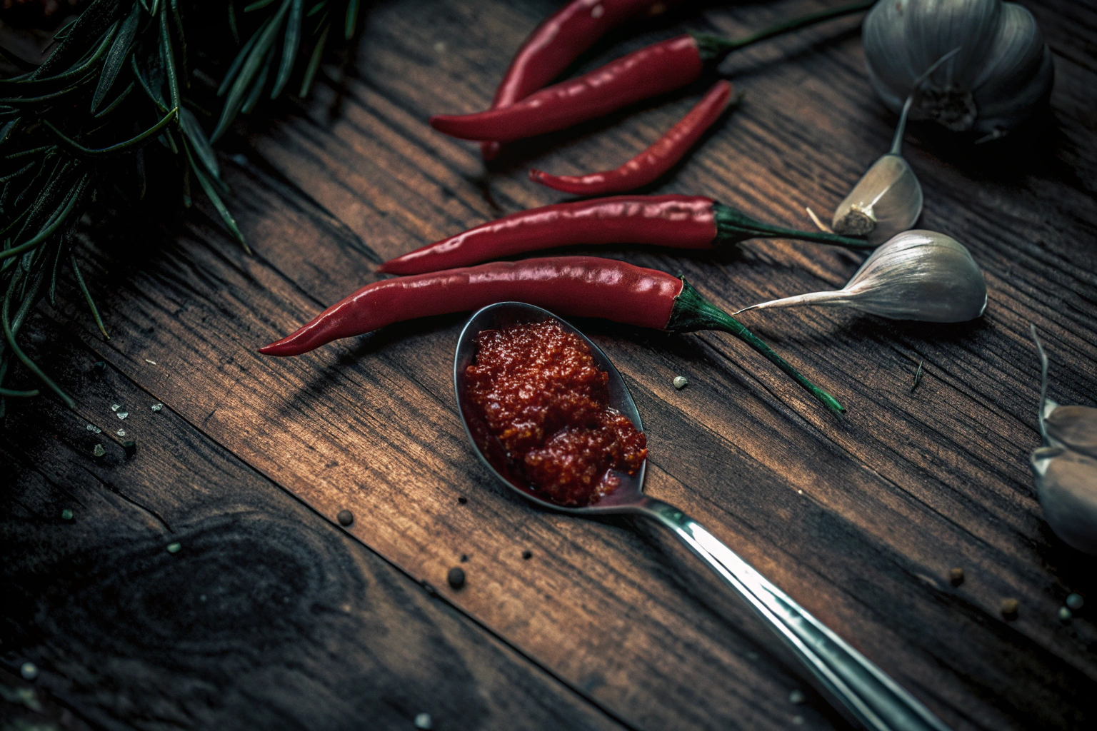 Chilipaste mit frischen Zutaten