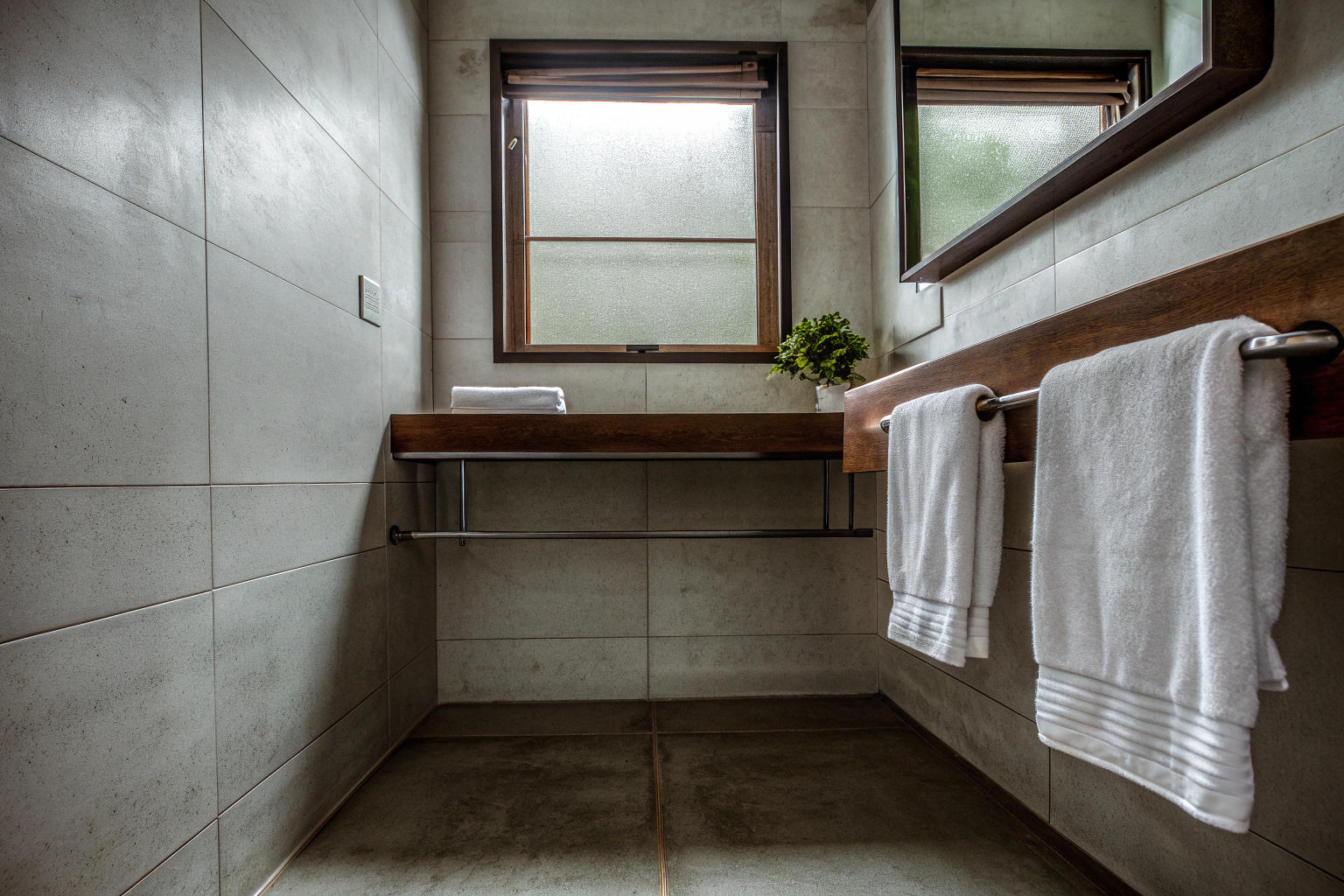 Minimalistisches Badezimmer