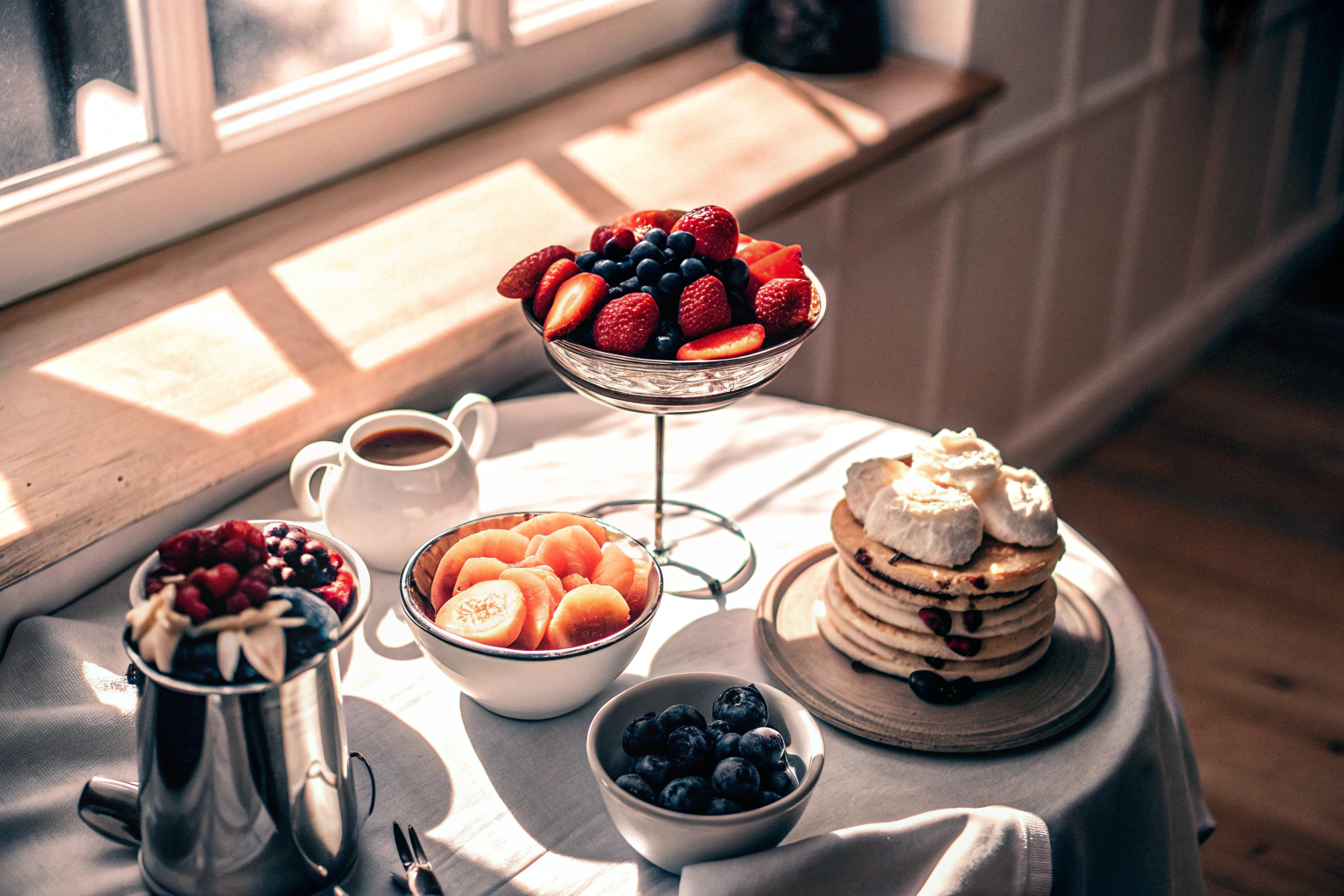Frühstückstisch