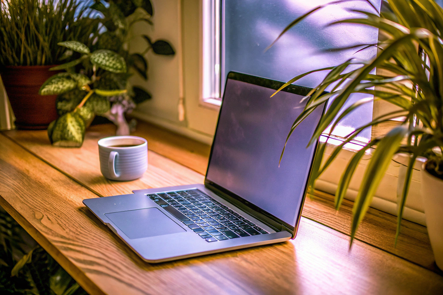 Produktiver Arbeitsplatz für Work-Life-Balance