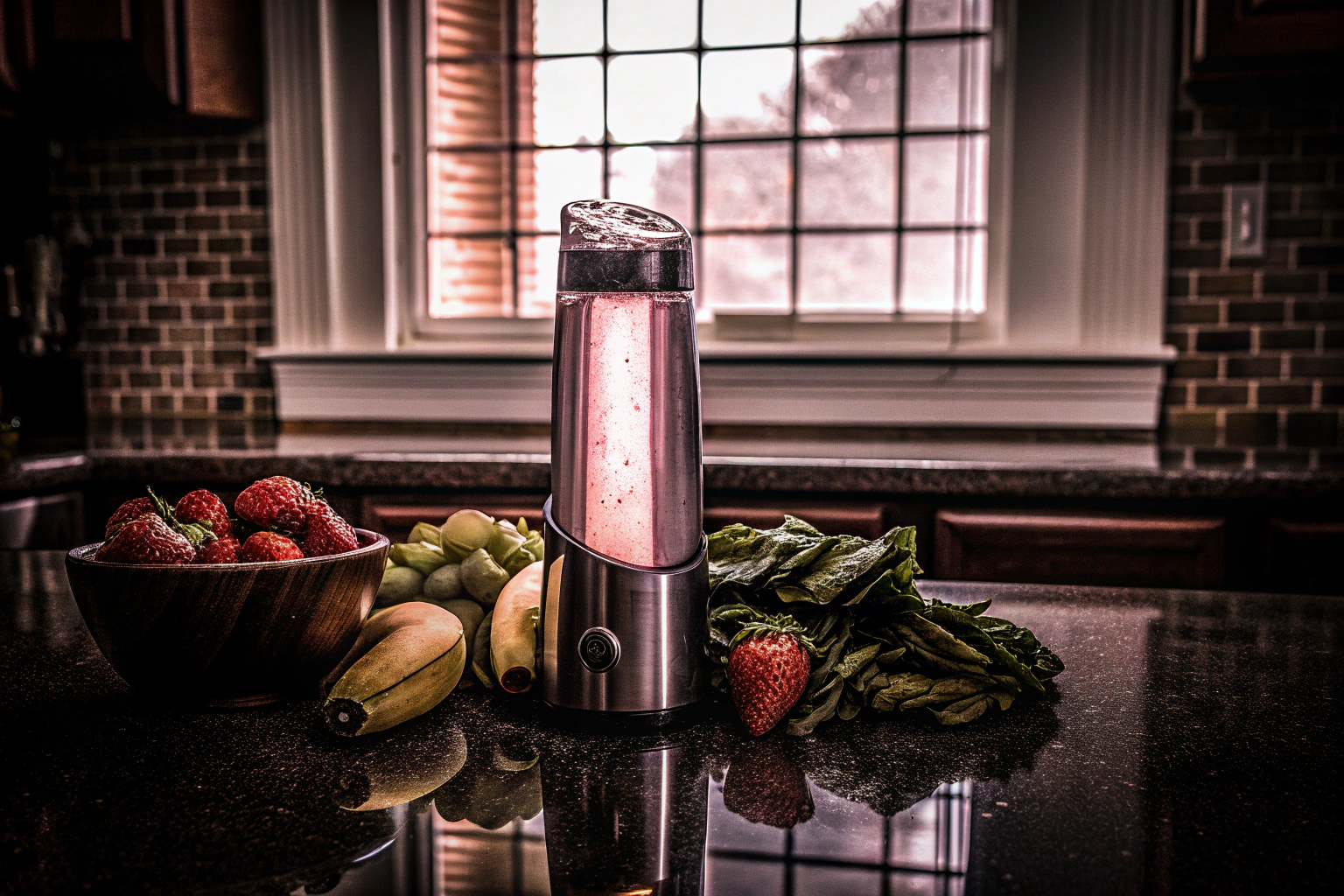 Smoothie Maker in der Küche