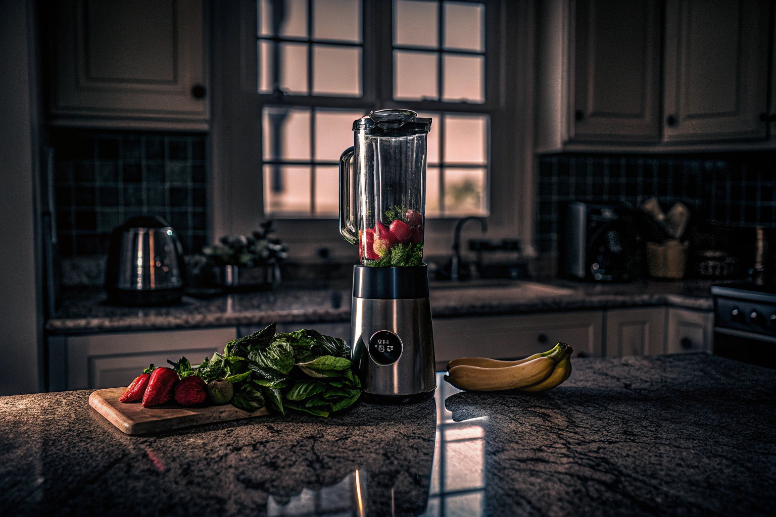 Smoothie Maker in Aktion