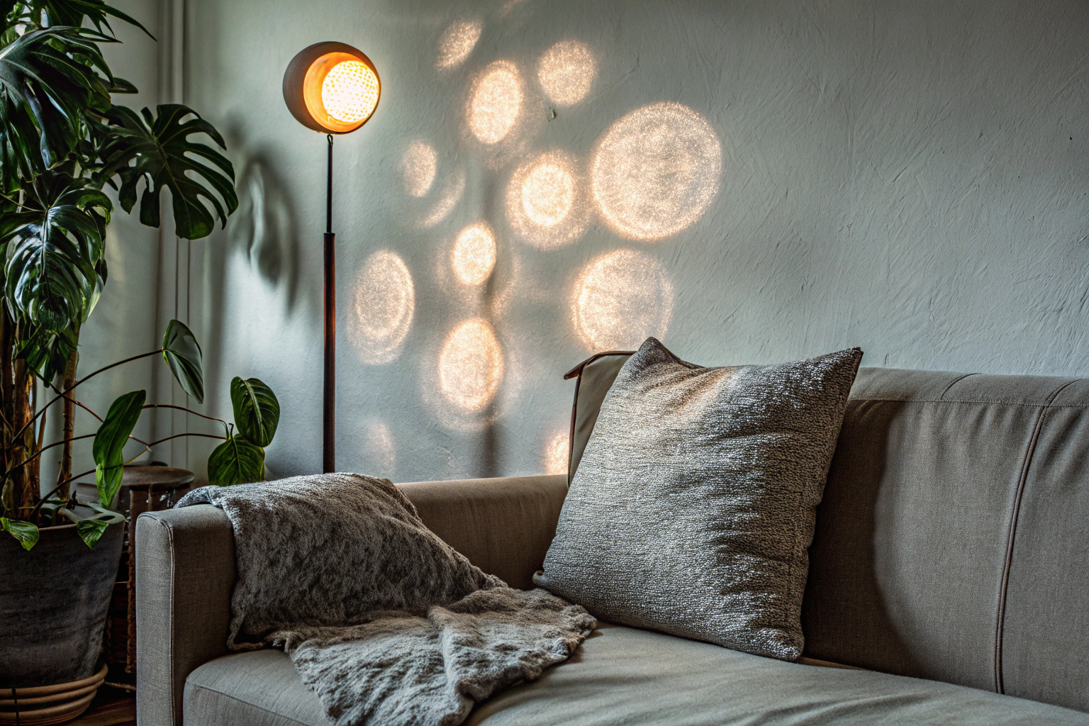 Sunset Lamp im Wohnzimmer