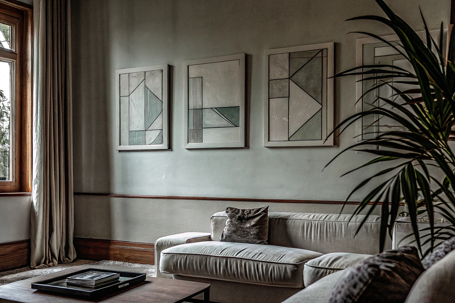 Moderne Wandkunst Wohnzimmer