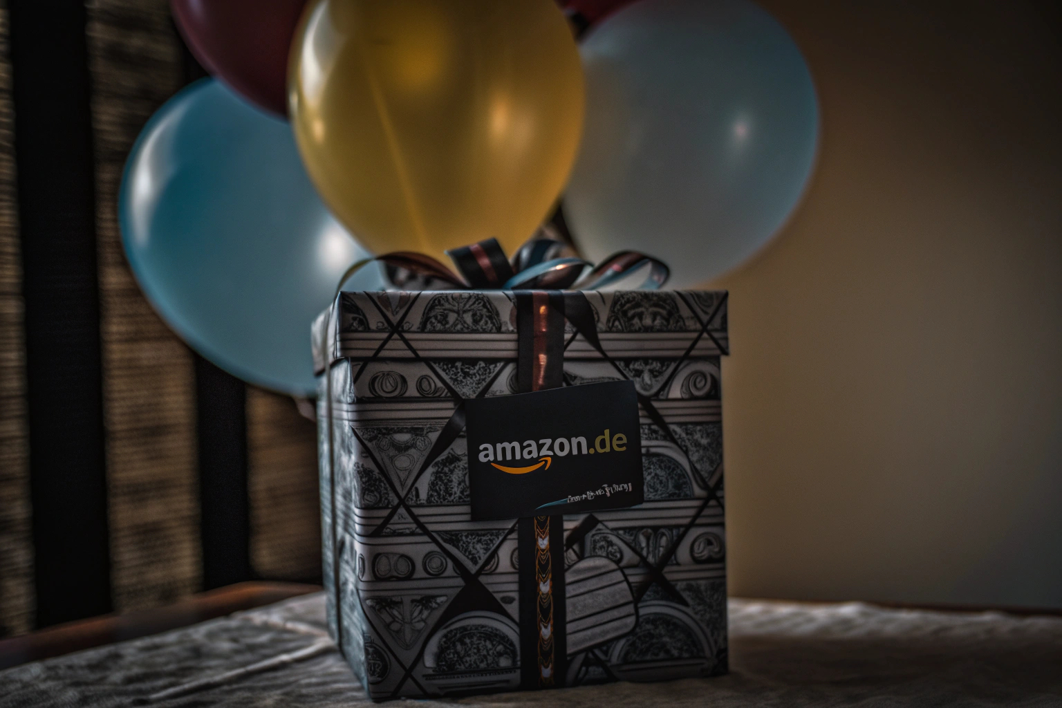 Amazon.de Geschenkkarte in Geschenkbox