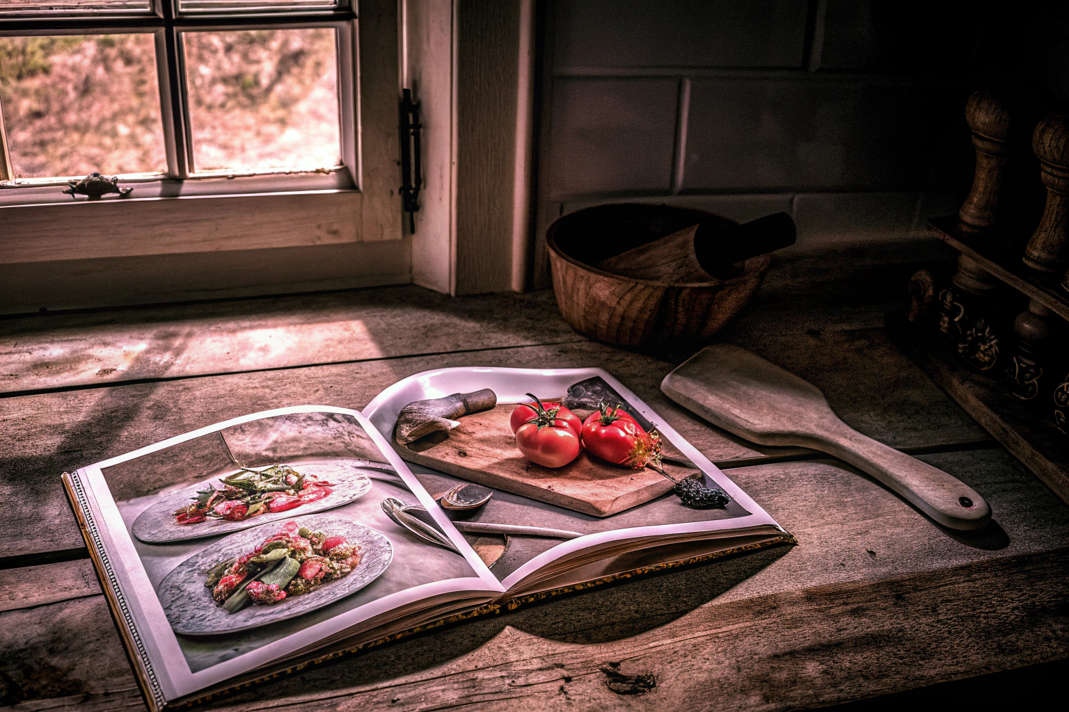 Kochbuch mit Rezepten