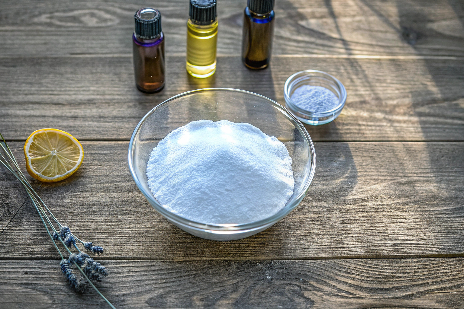 Zutaten für DIY-Badebomben