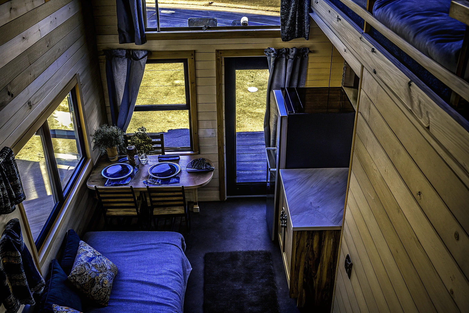 Familie im Tiny House