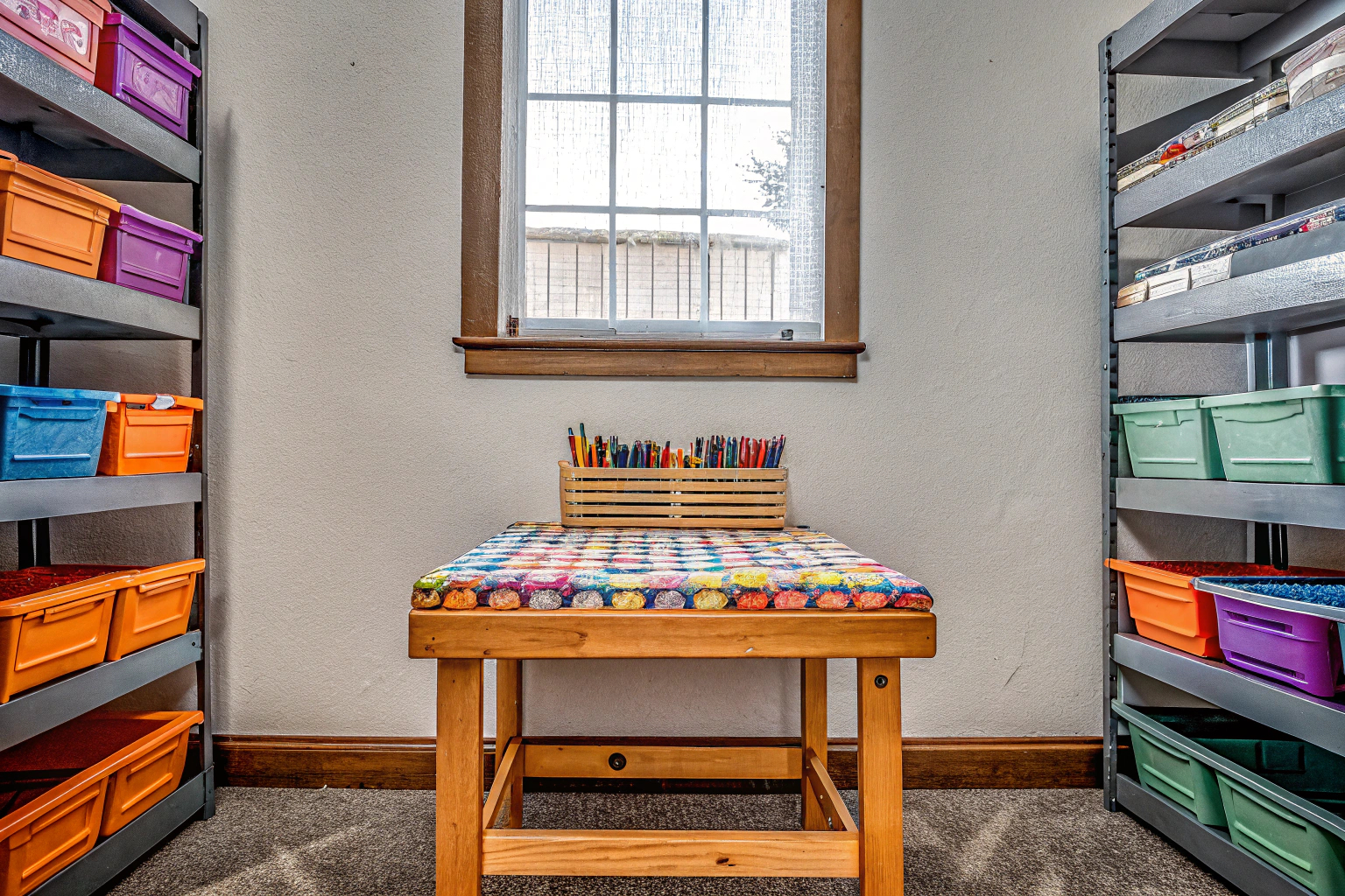 Organisierte Bastel-Ecke