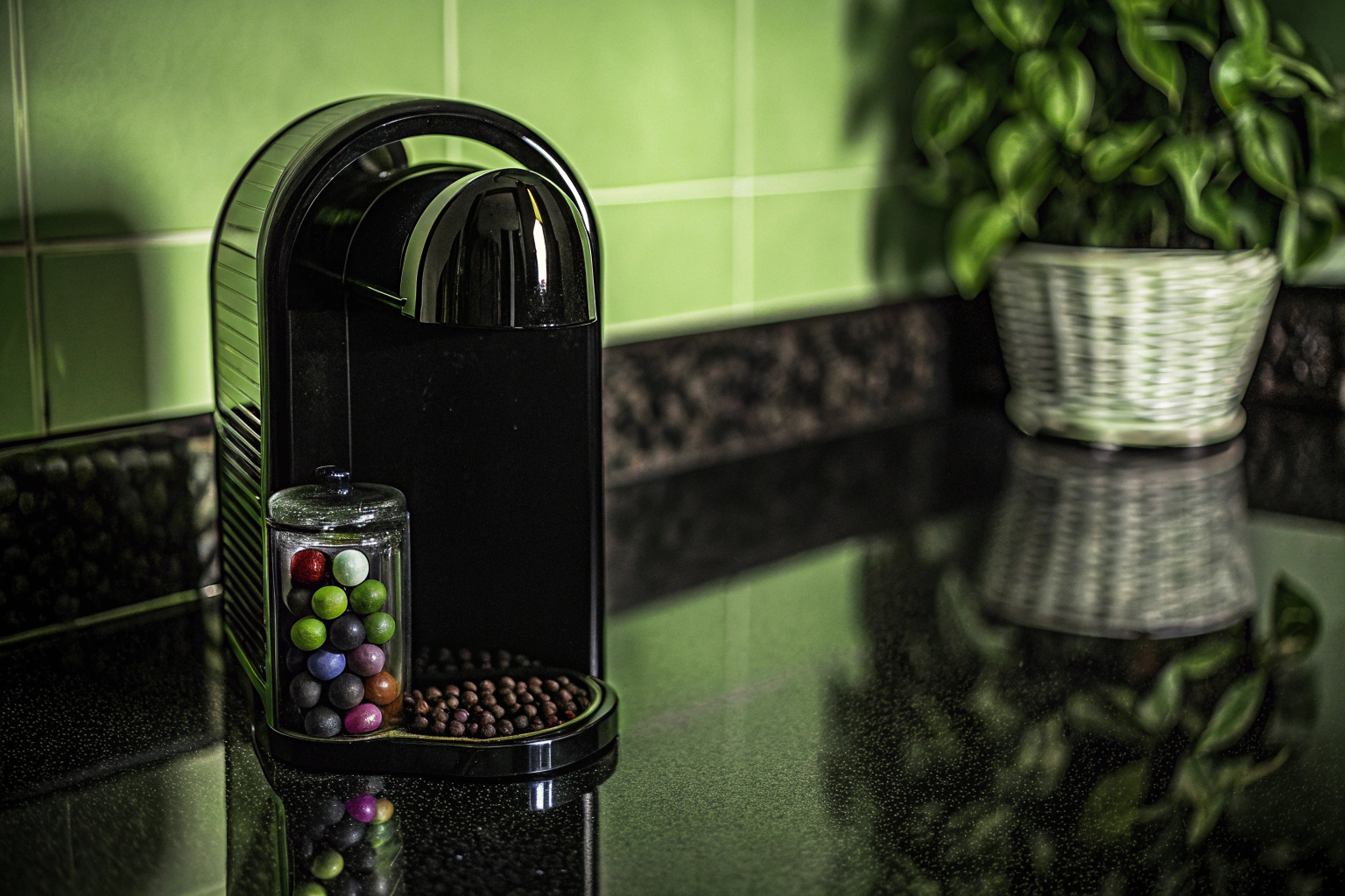Kapsel-Kaffeemaschine