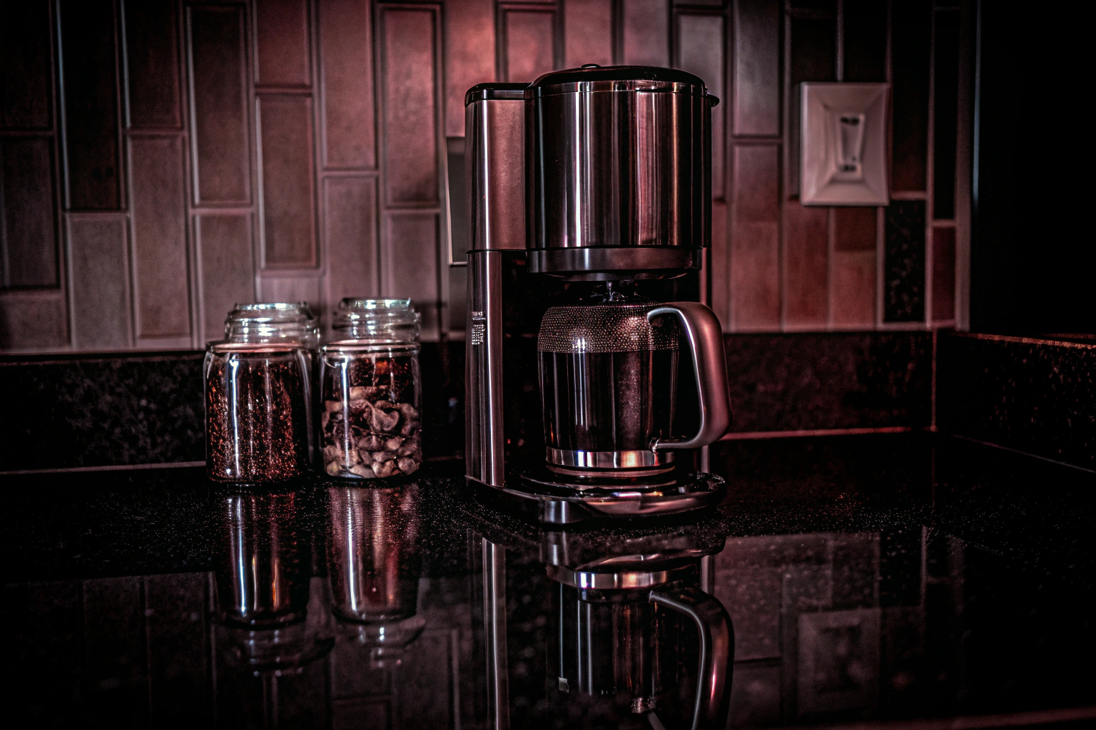 Moderne Filterkaffeemaschine