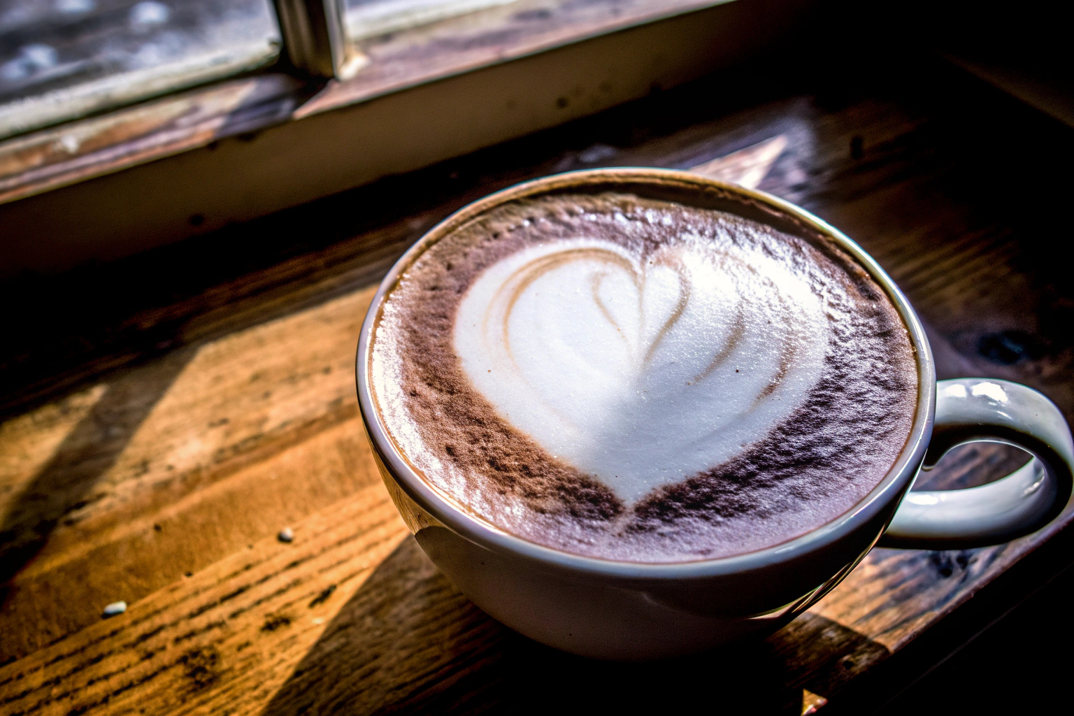 Latte Art Herz