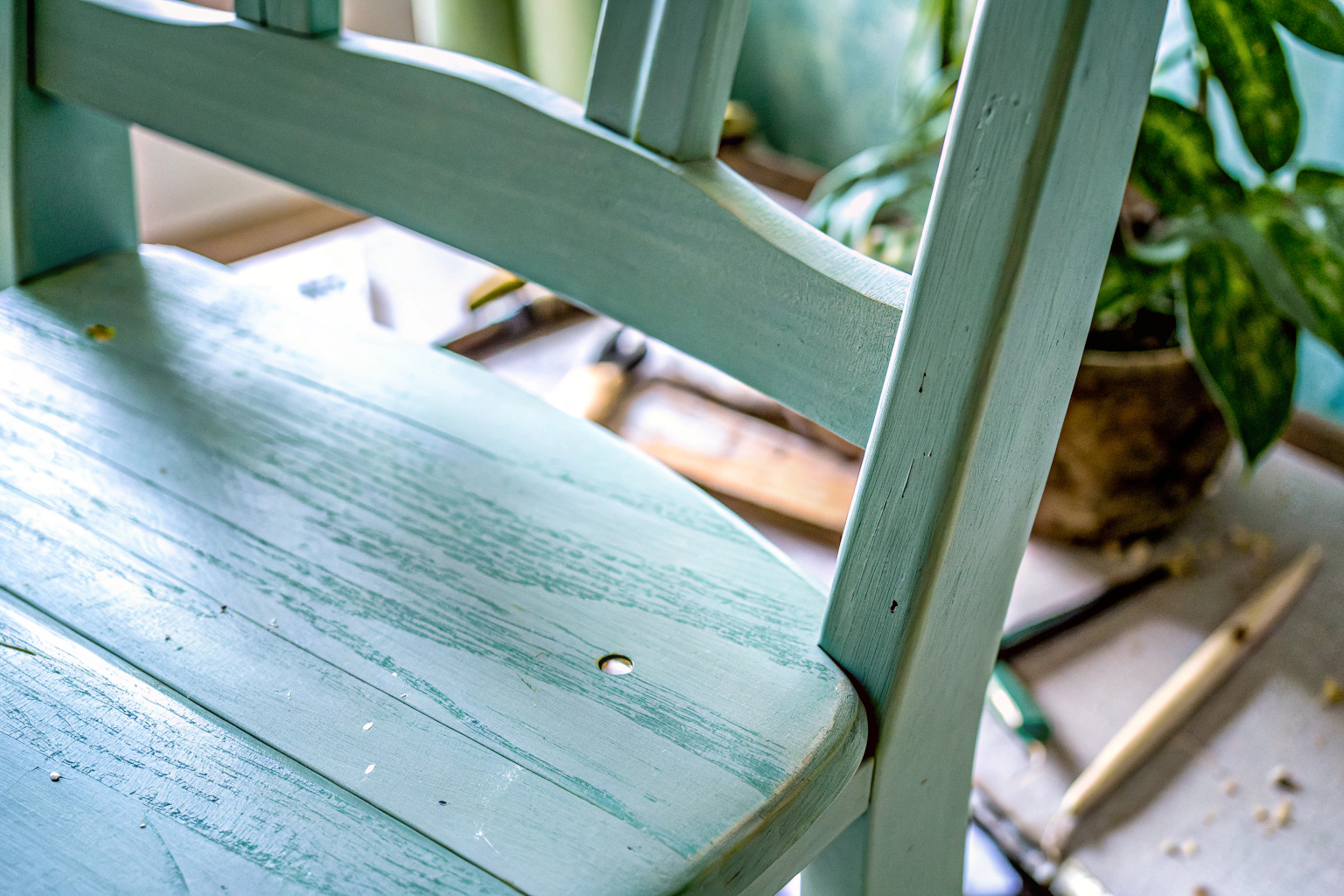 Upcycling eines alten Stuhls