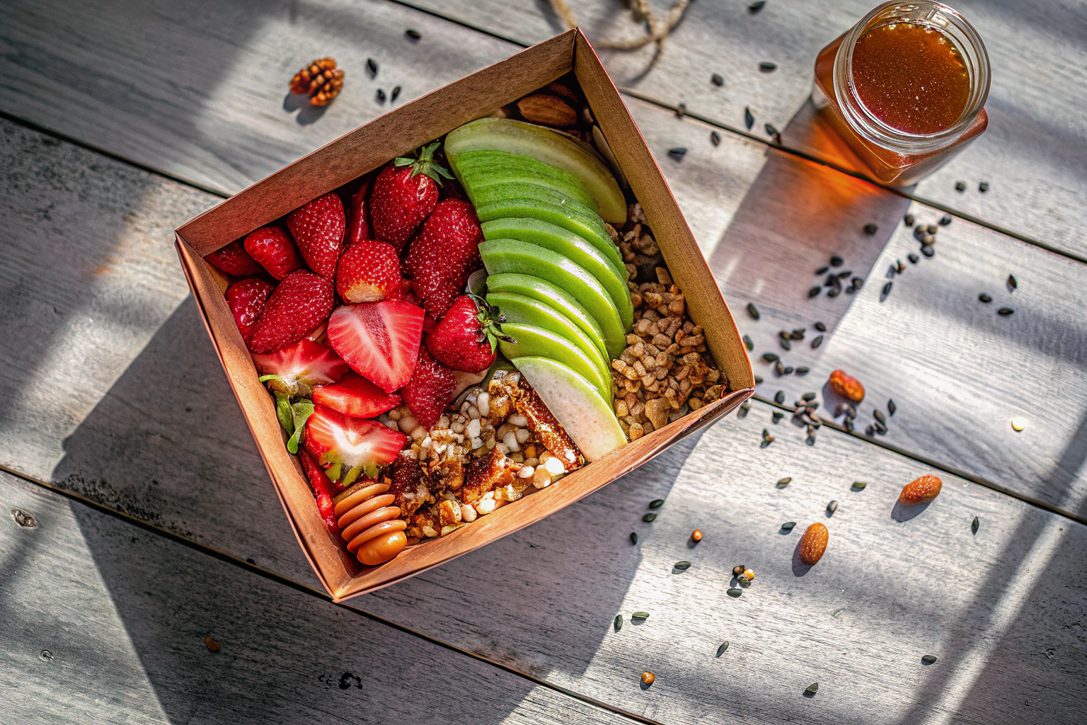 Snackbox packen