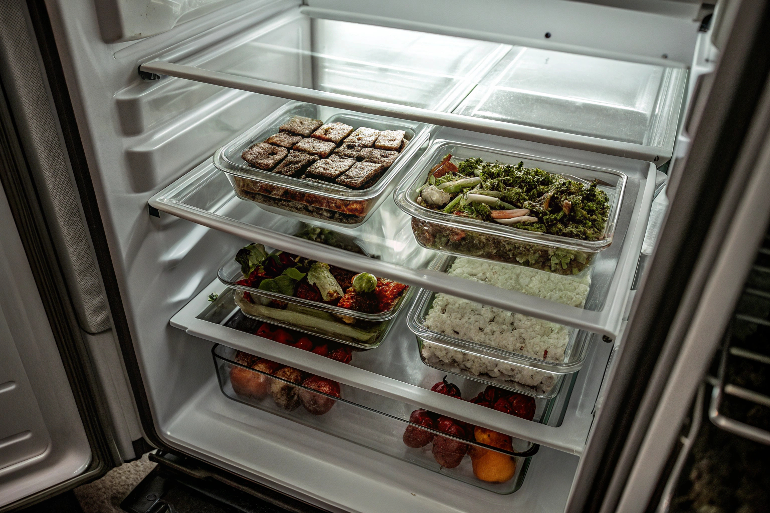 Meal Prep im Kühlschrank