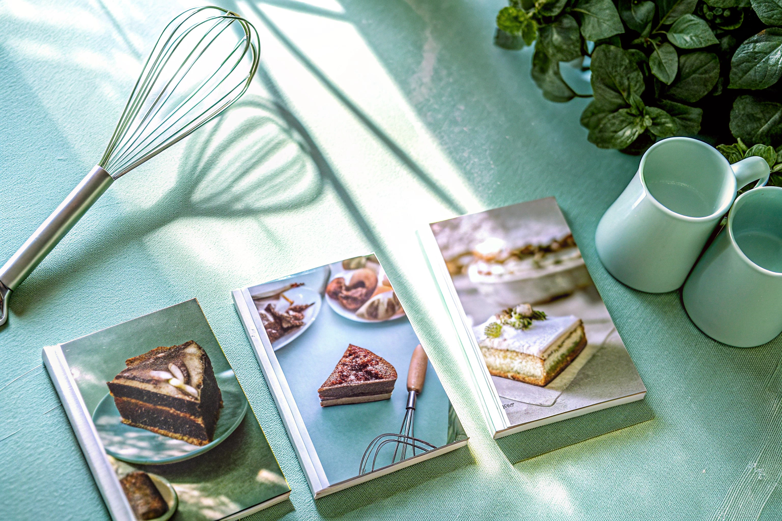 Backbücher für Cheesecakes