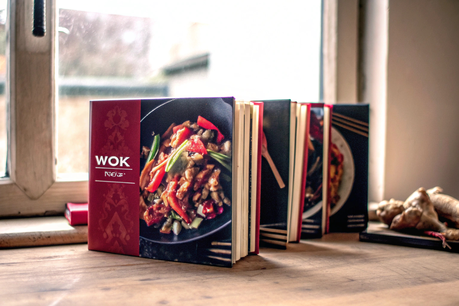 Wok-Kochbücher