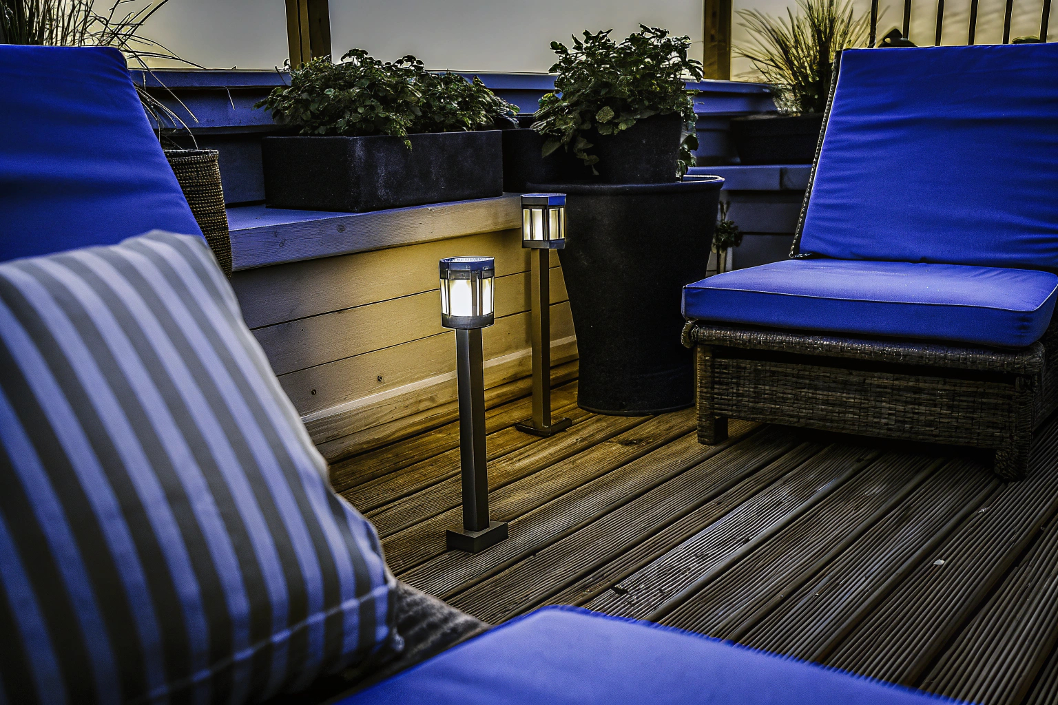 Sommerliche Terrasse
