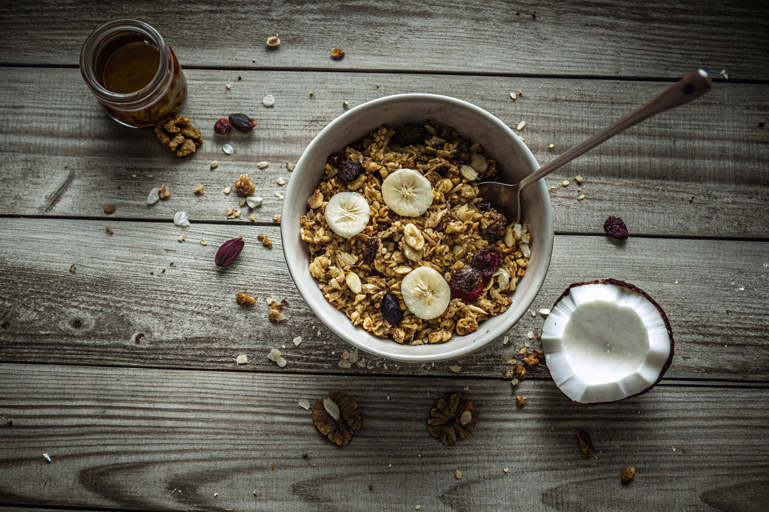 Selbst gemischtes Müsli