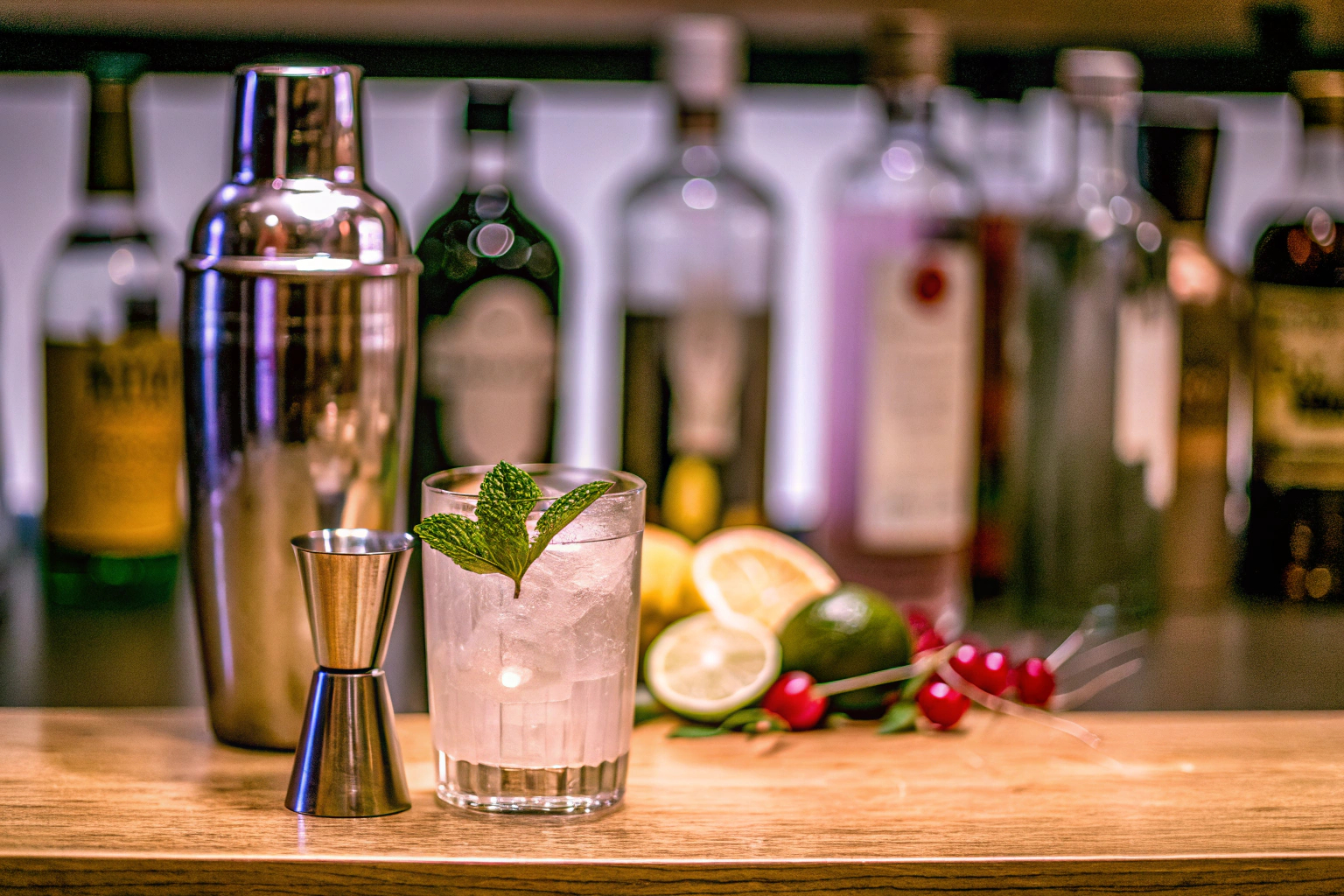 Stilvolle Hausbar