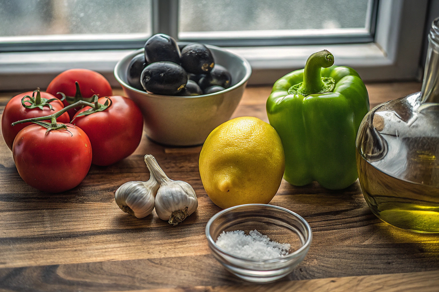 Frische Zutaten für schnelle Rezepte