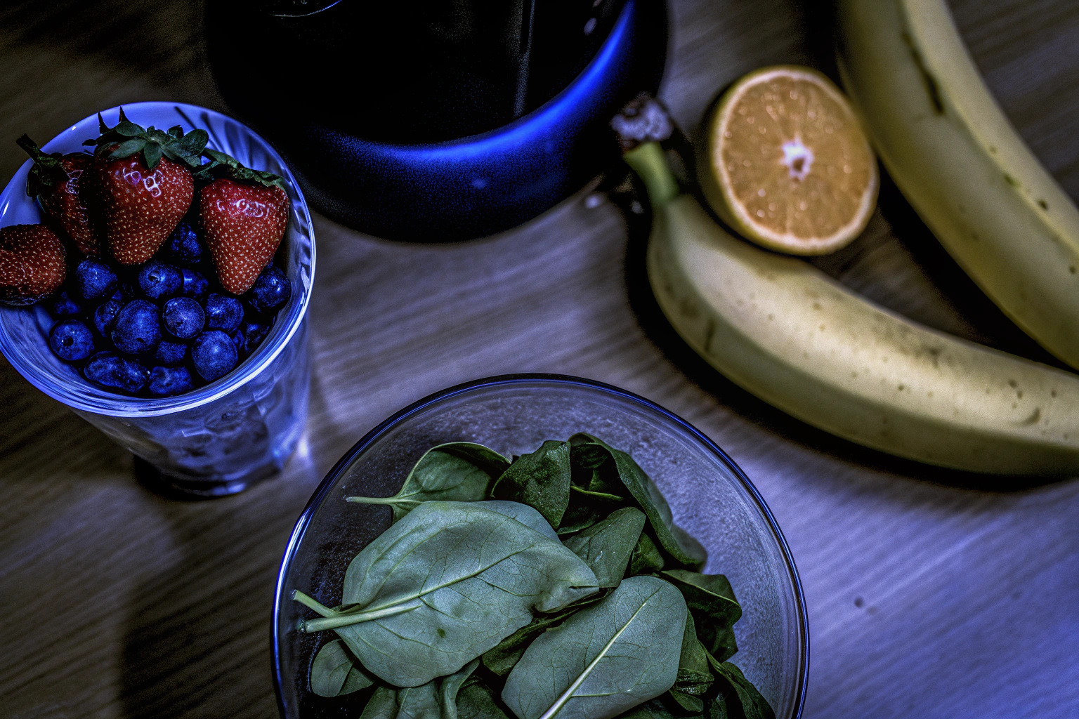 Frische Zutaten für Smoothies