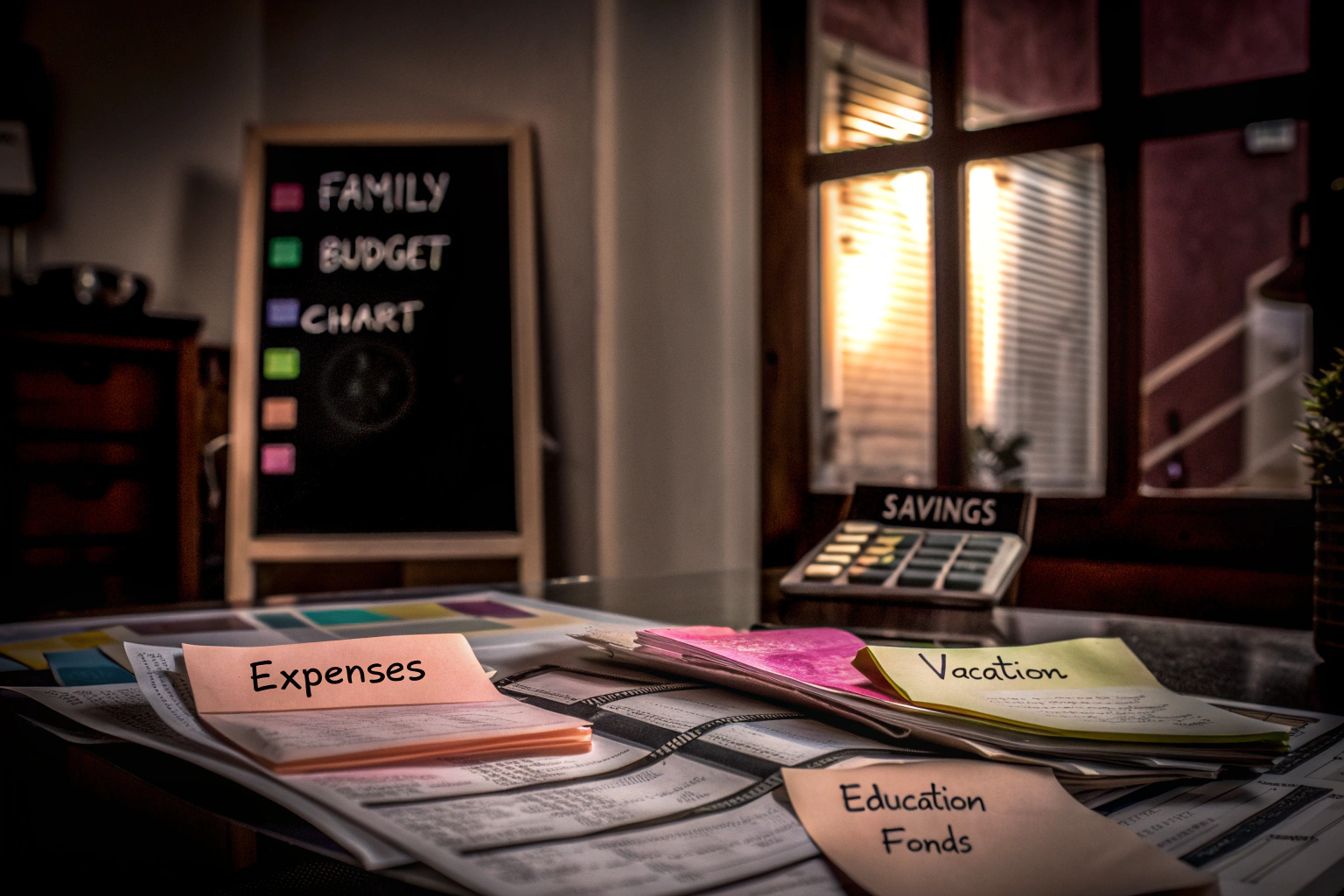 Familienfinanzen besprechen
