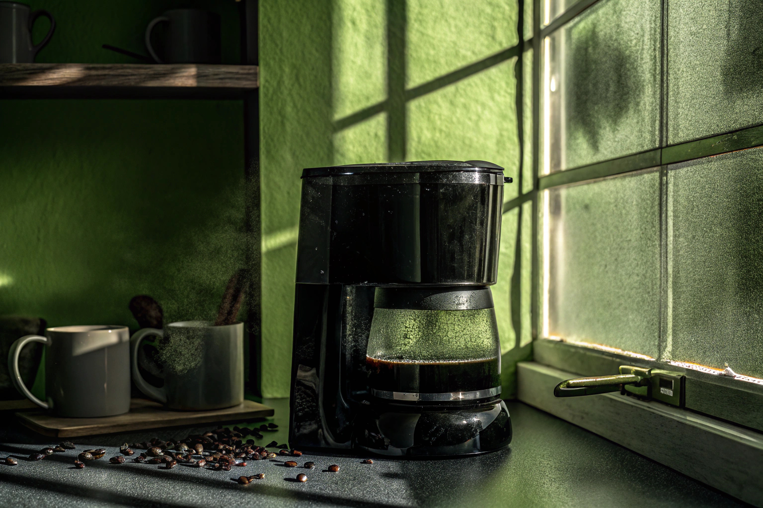 Filterkaffeemaschine und Kaffee