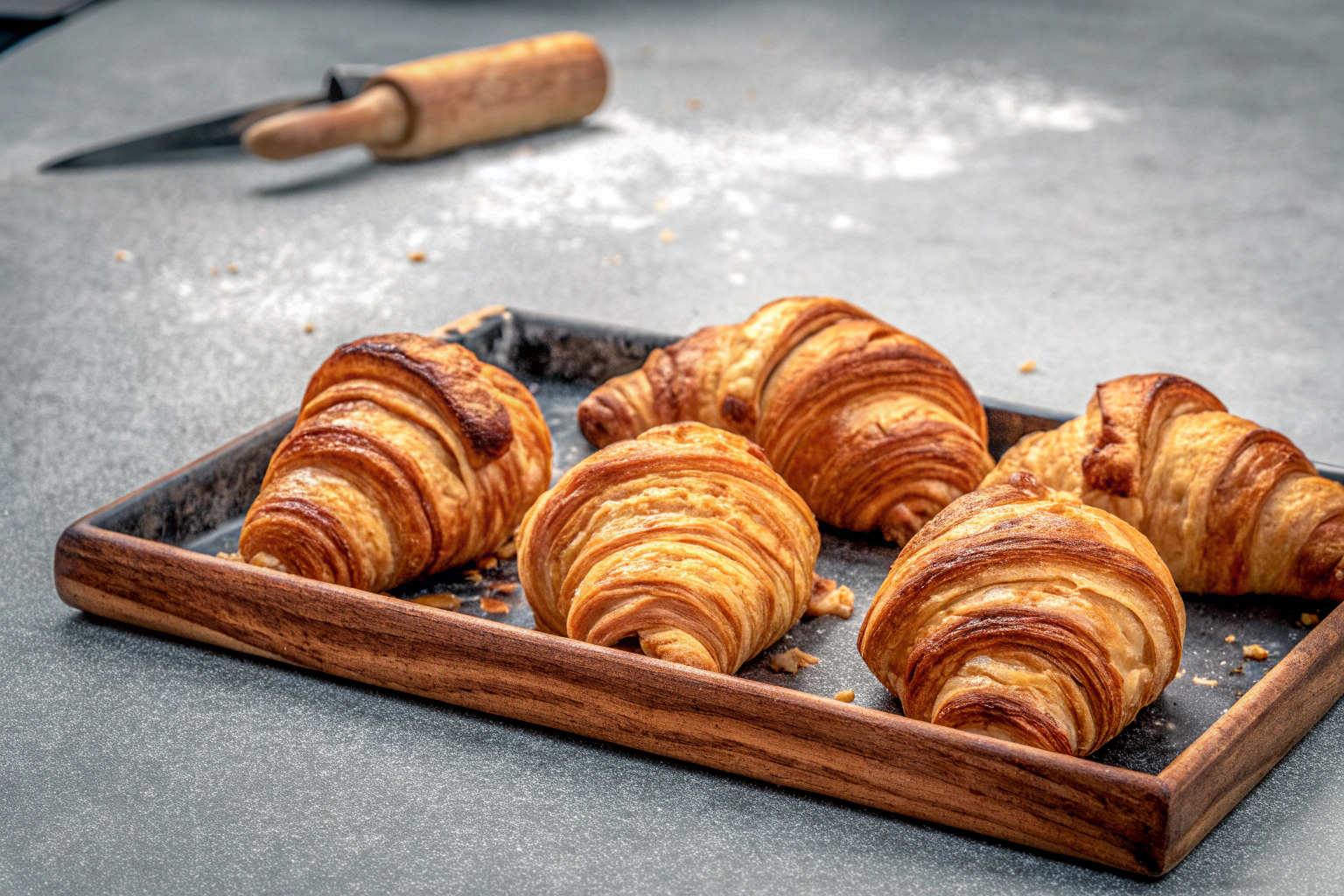 Frische Croissants