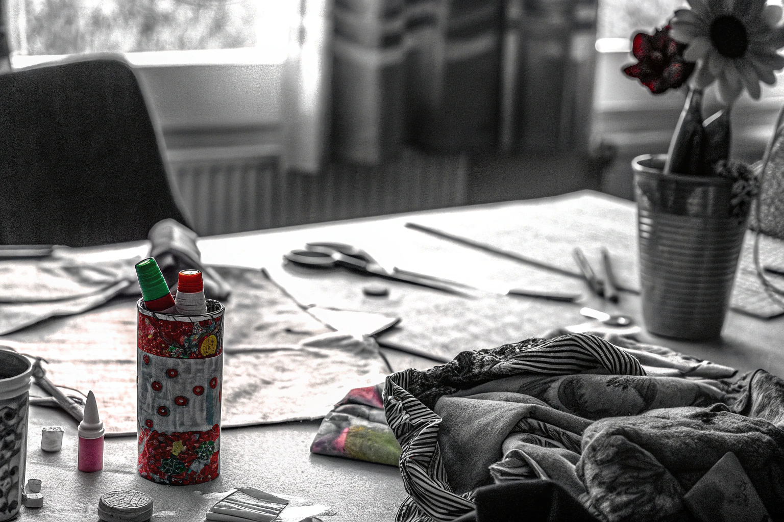 Kinder Upcycling-Bastelaktivität