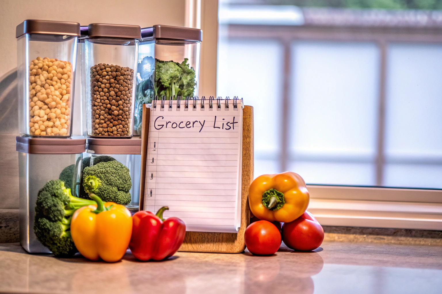 Meal Prep Einkaufsliste