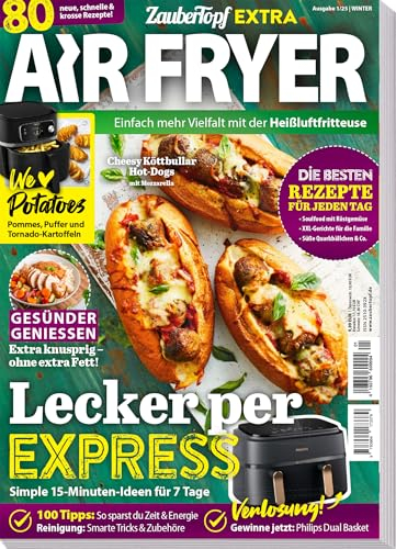 AIR FRYER by Zaubertopf 01/2025 - Einfach lecker kochen mit der Heißluftfritteuse