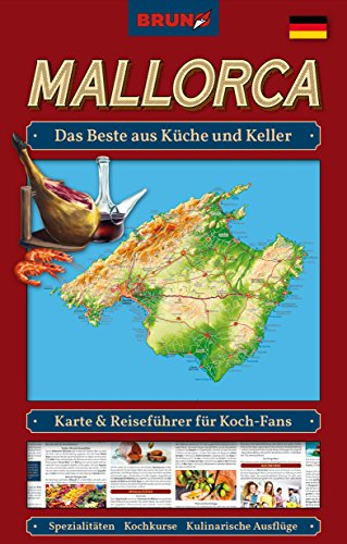 BRUNO Mallorca Landkarte und Reiseführer für Koch-Fans
