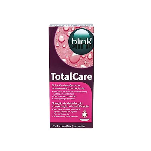 Total Care Kontaktlinsellösung: Desinfektion, Speichern, Feuchtigkeit Lösung 120ml