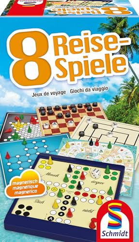 Schmidt Spiele 49102 - 8 Reise-Spiele