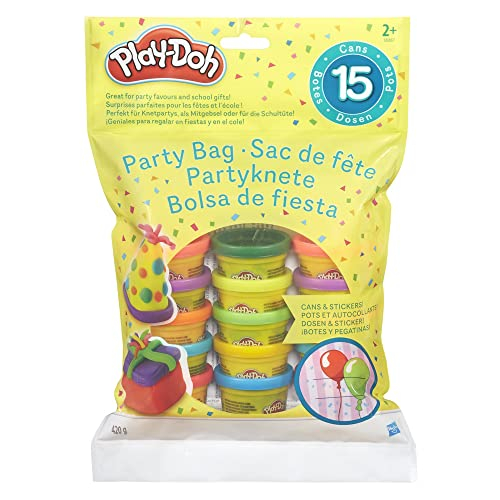 Play-Doh Party Bag, 15x kleine 28 g Dosen Knete